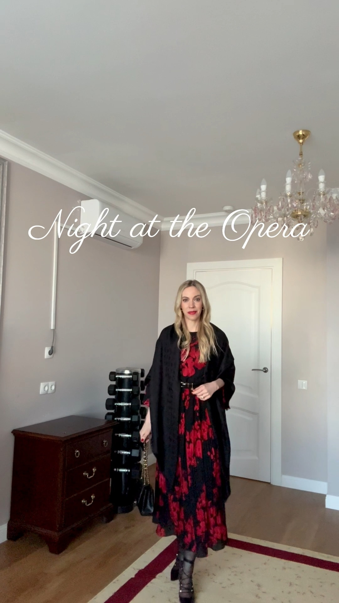 Date night, opera outfit, black and red floral dress, Louis Vuitton shawl scarf, Chanel bag, style over 40

#LTKOver40 #LTKSeasonal #LTKgrwm