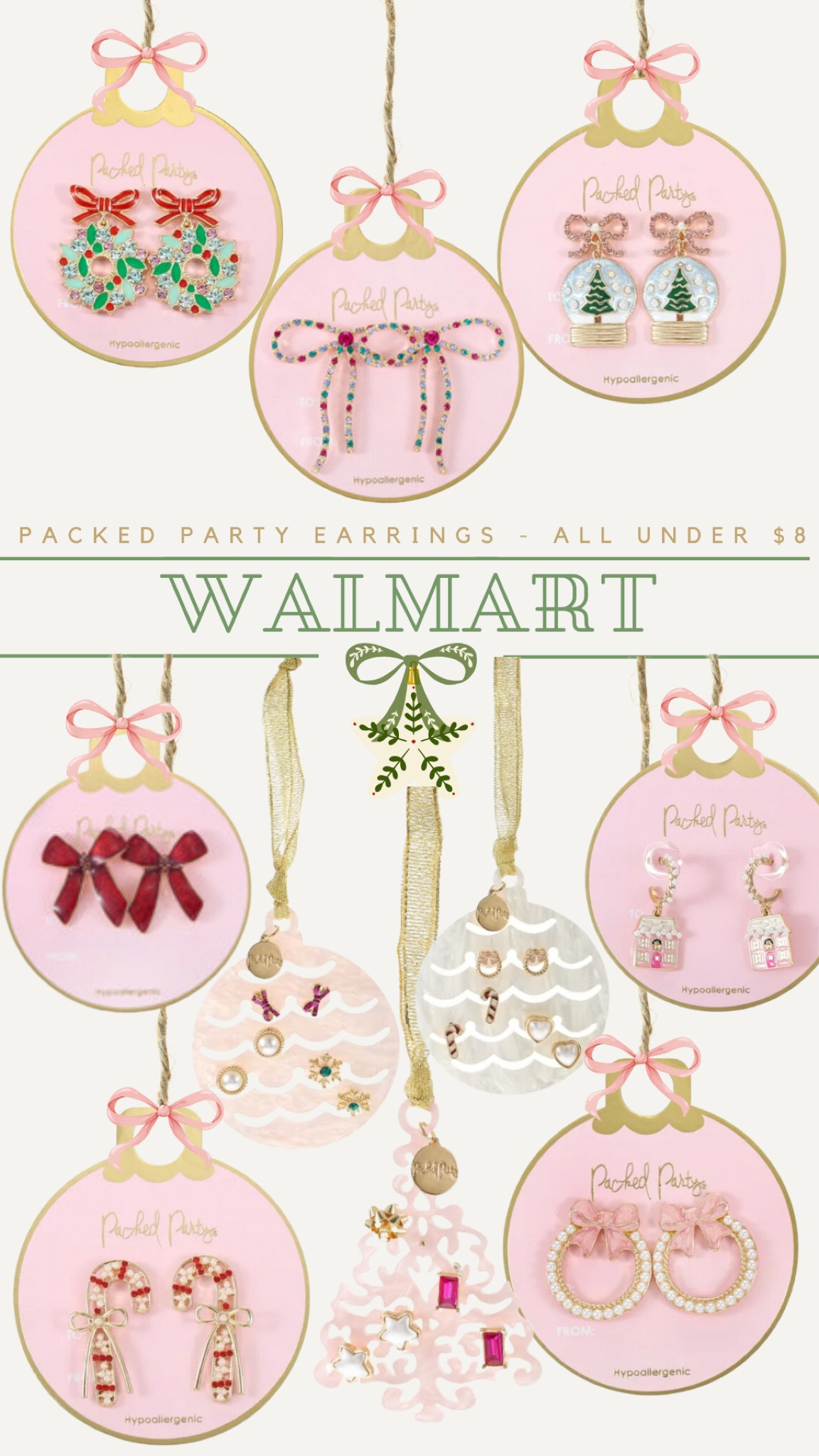 The cutest earrings at Walmart! These make great teacher gifts and stocking stuffers!

THEBLOOMINGNEST earrings Christmas gifts holiday Walmart packed party 

#LTKSeasonal #LTKHoliday #LTKStyleTip