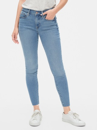 Soft Wear Mid Rise True Skinny Ankle Jeans | Gap (US)