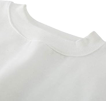 Amazhiyu Women Cropped Sweatshirt Long Sleeves Pullover Fleece Crop Tops | Amazon (US)