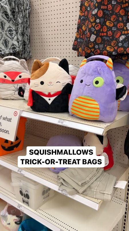 Squishmallows trick or treat pails from Target! 

#halloweencostume #squishmallow #halloweendecor #target #halloweendecorations #giftidea #roomdecor 

#LTKparties #LTKkids #LTKHalloween