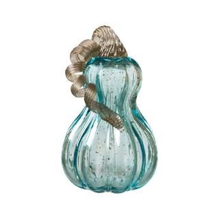 Glitzhome® Glass Gourd, Blue | Michaels Stores