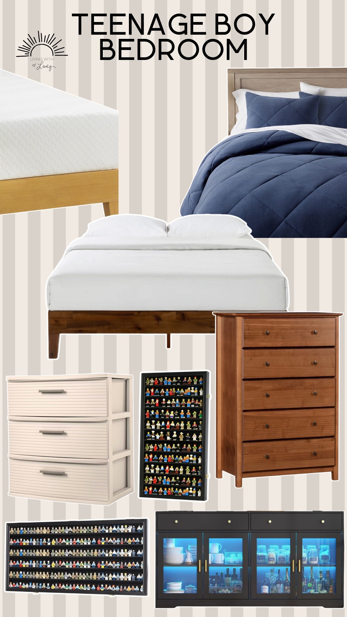 The mattress is the 10" option  