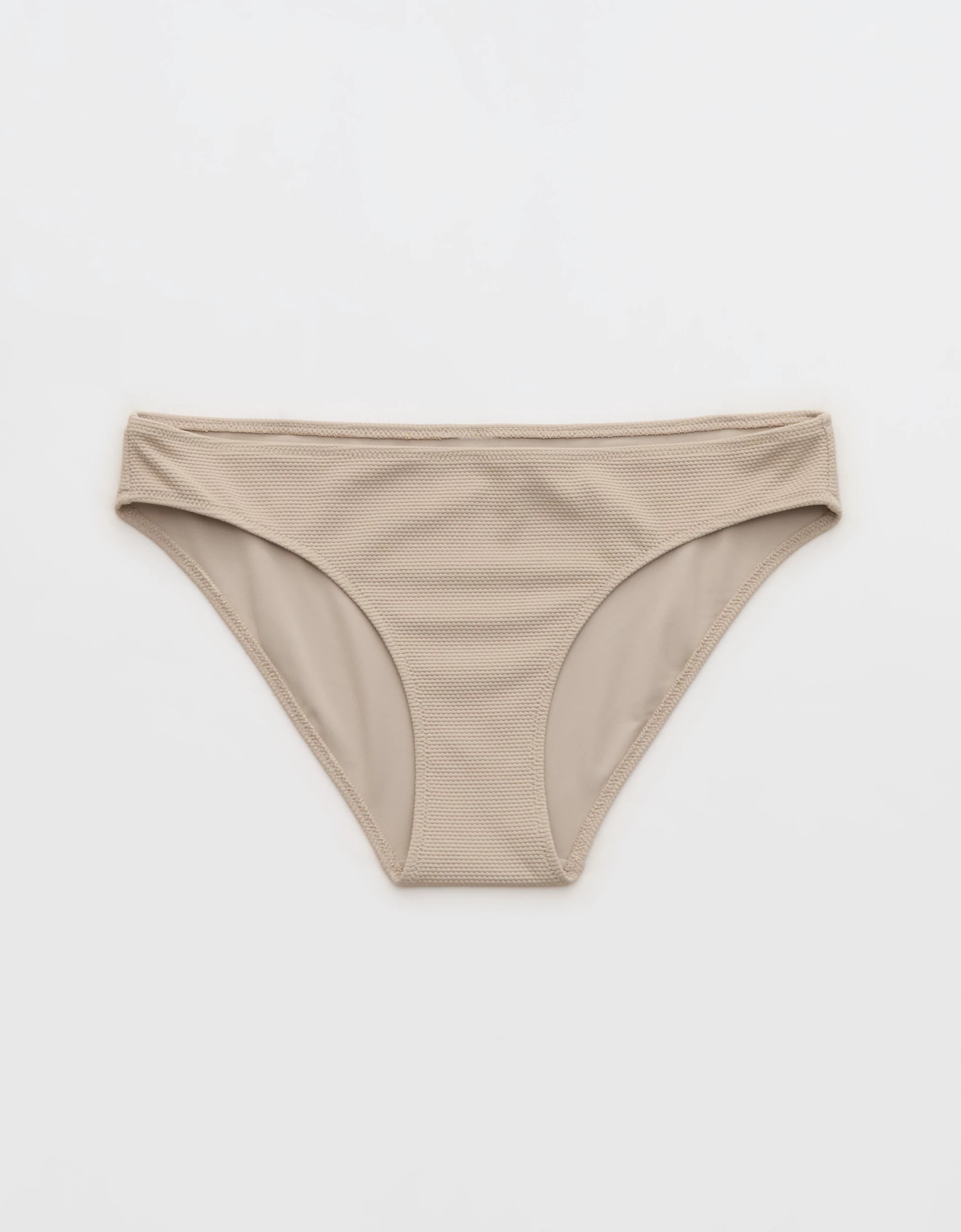Aerie Pique Full Coverage Bikini Bottom | American Eagle Outfitters (US & CA)