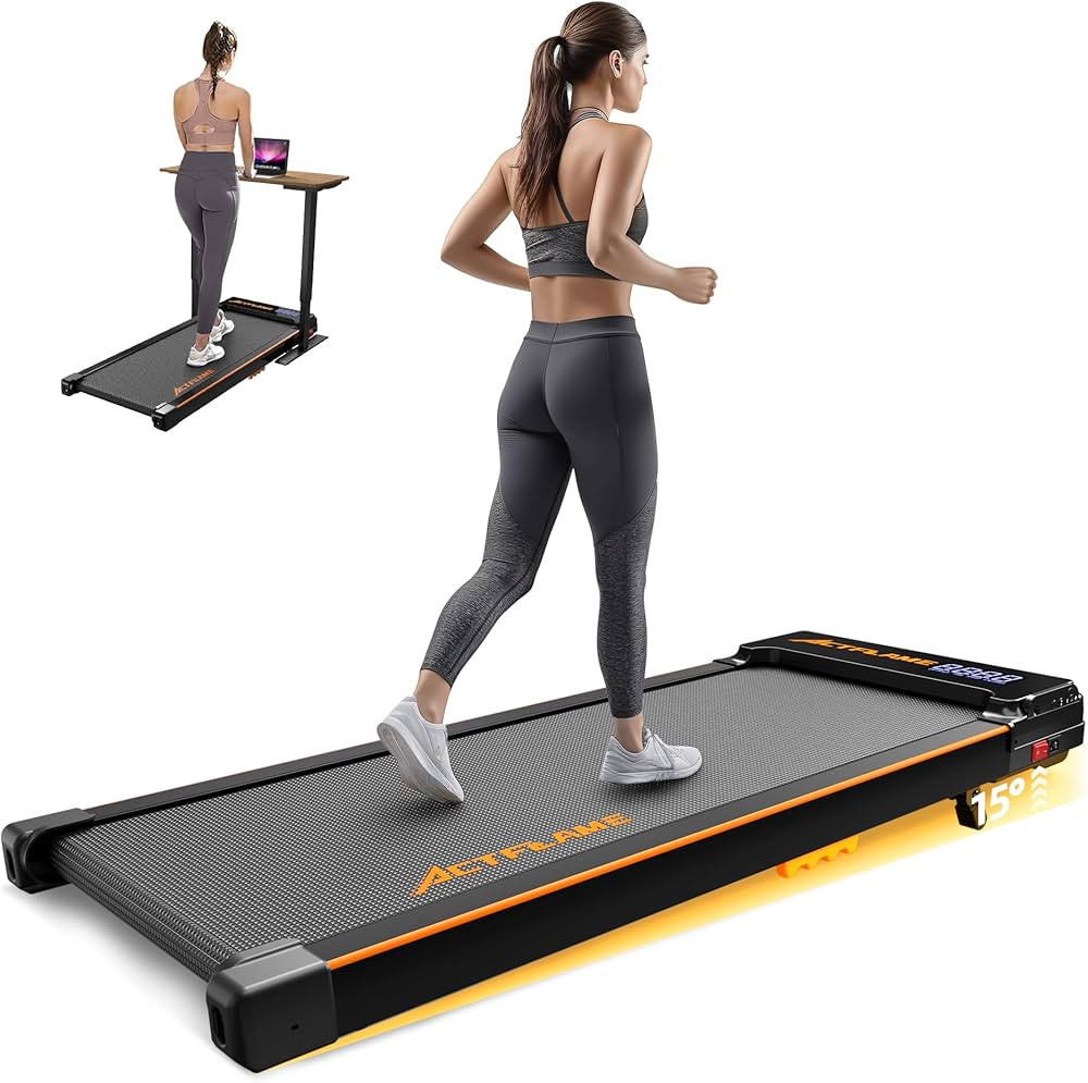 Walking Pad with Incline, Portable Treadmill for Home, 2 in 1 Walking Pad Incline with Remote Con... | Amazon (US)