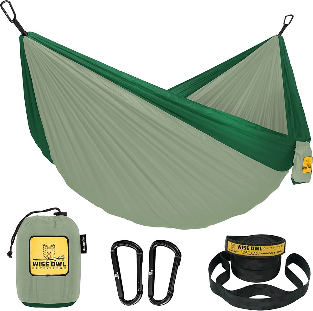 Wise Owl Outfitters Hammock for Camping Hammocks Gear for The Outdoors Backpacking Survival or Tr... | Amazon (US)