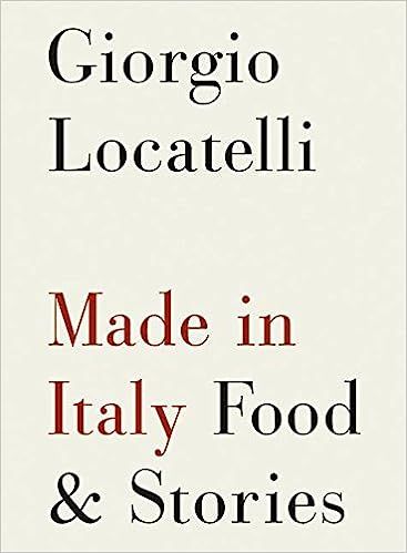 Made in Italy: Food and Stories    Hardcover – October 23, 2007 | Amazon (US)