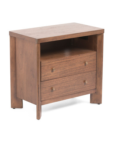 28x16x26 Cassey 2 Drawer Nightstand | TJ Maxx