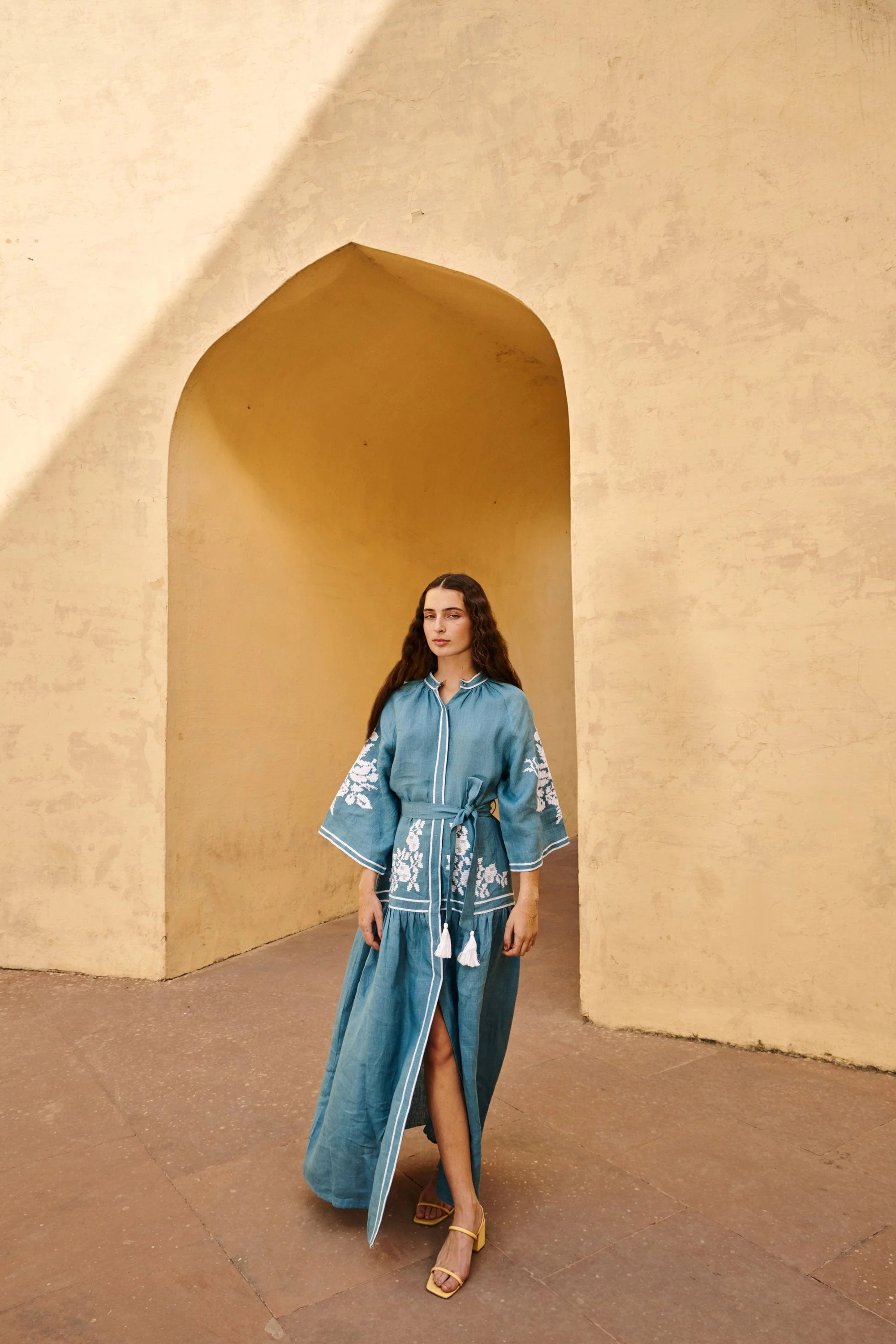 Turquoise Swan Dress | Modatrova