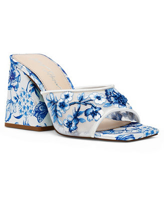 Women's Roo Embroidered Slip-On Sandals | Macy's