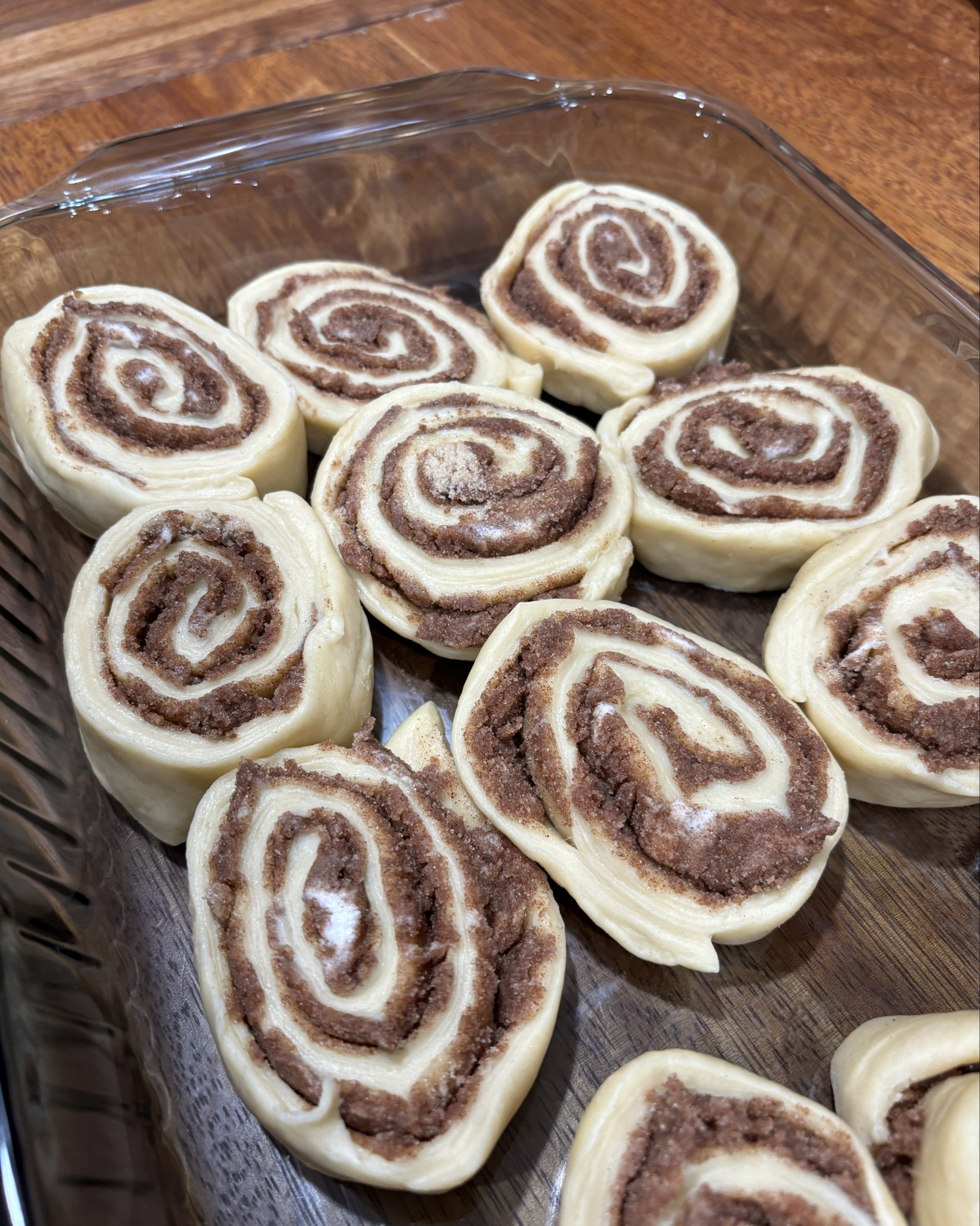 Sourdough cinnamon rolls! Headed into the fridge pull out for their second rise and to bake tomorrow! My filling wasn’t perfectly mixed but that’s never been an issue when it comes to baking!

#LTKWatchNow #LTKFindsUnder50 #LTKHome