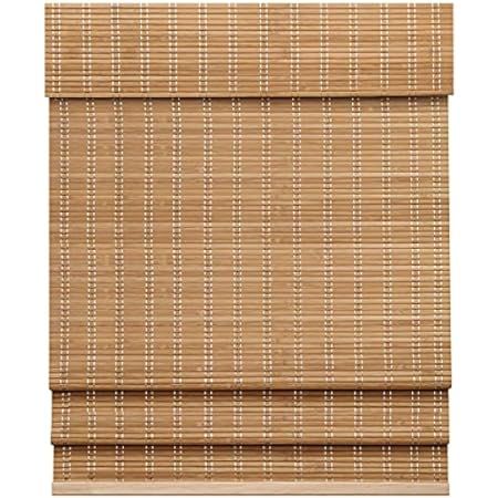 Arlo Blinds Cordless Tuscan Bamboo Roman Shades Light Filtering Window Blinds - Size: 35" W x 60" H | Amazon (US)