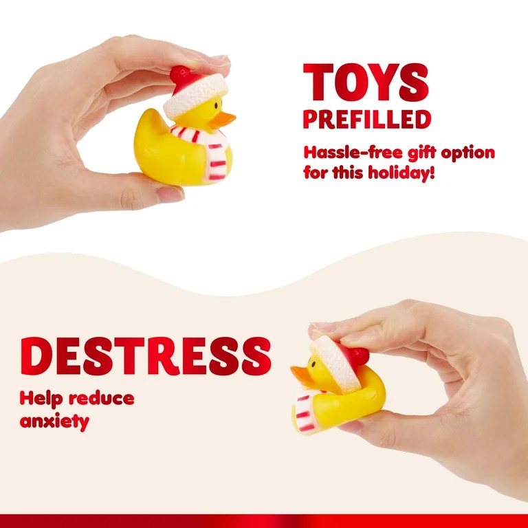 Joyfy 2025 Christmas Advent Calendar Ducks, 24 Days Christmas Countdown Calendar Rubber Ducks, Ru... | Walmart (US)