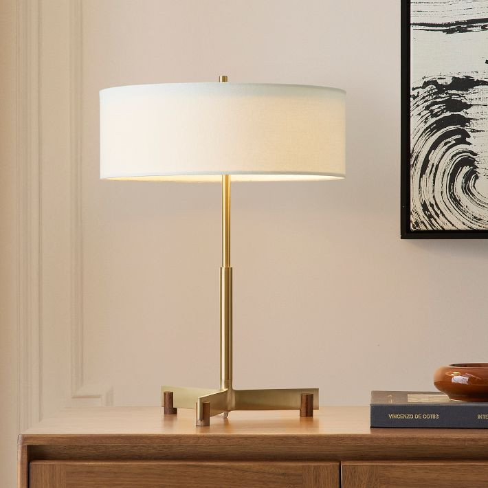 Hennings Fabric Table Lamp (20") | West Elm (US)