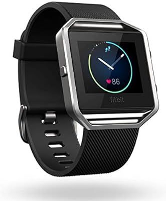 Fitbit Blaze Smart Fitness Watch, Black, Silver, Small (5.5 - 6.7 inch) (US Version) | Amazon (US)