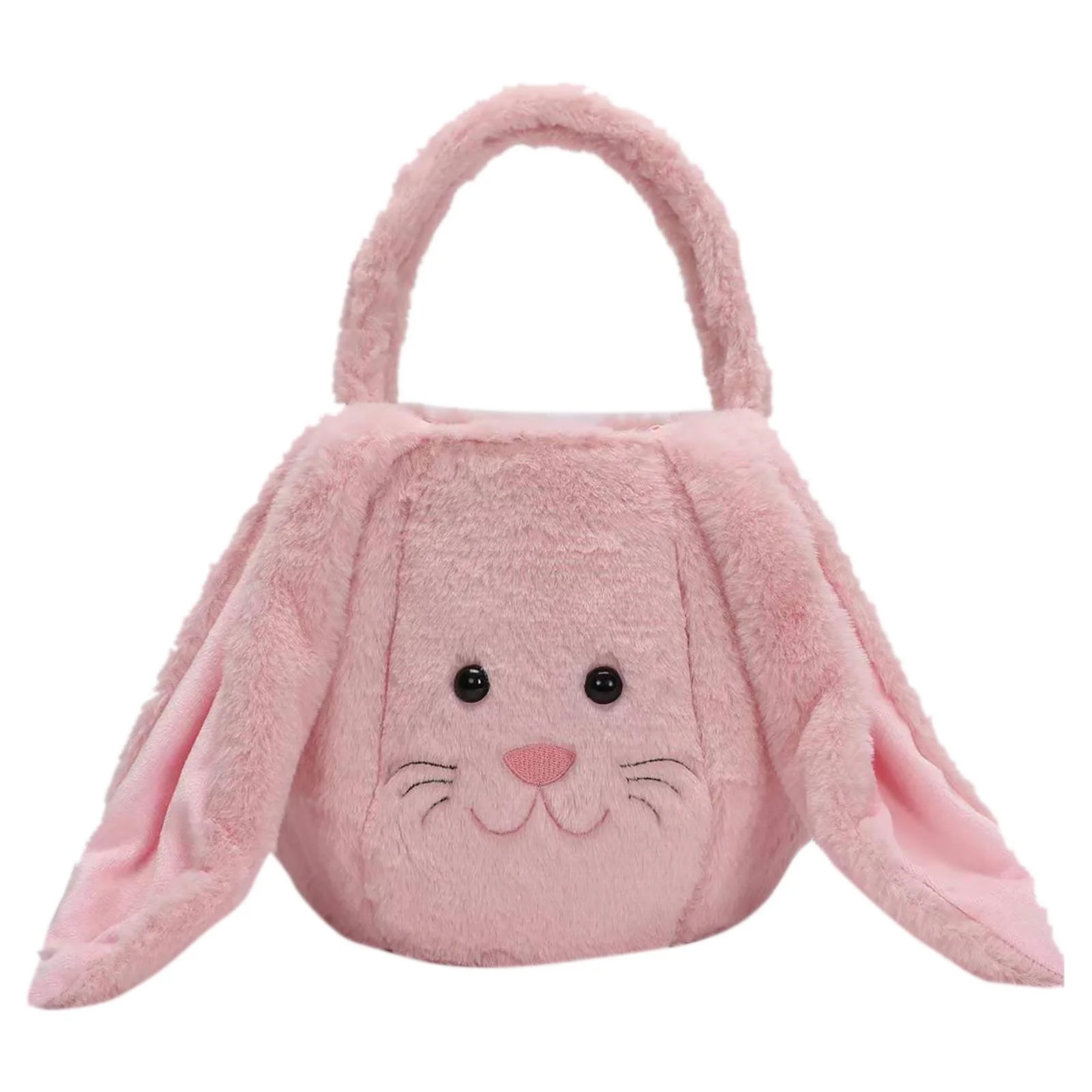 Ozmmyan Plush Bunny Easter Basket, Easter Bunny Long Ears Easter Eggs Basket, Soft Stuffed Toy fo... | Walmart (US)
