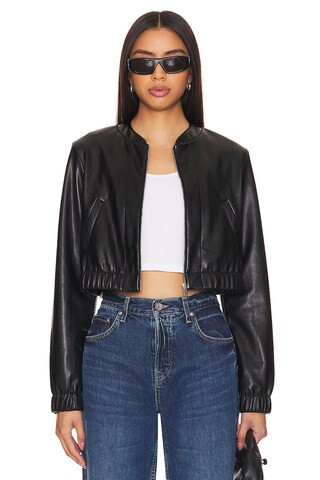 Amanda Uprichard X Revolve Pratt Jacket in Black from Revolve.com | Revolve Clothing (Global)