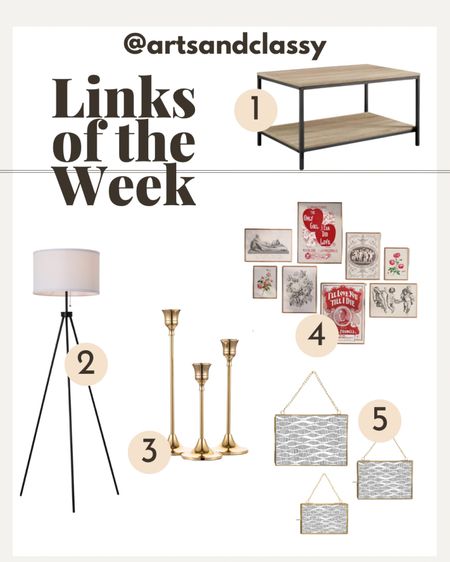 Here’s a roundup of this weeks best sellers! From an affordable coffee table to home accents and wall decor! 

#LTKsalealert #LTKhome #LTKSeasonal