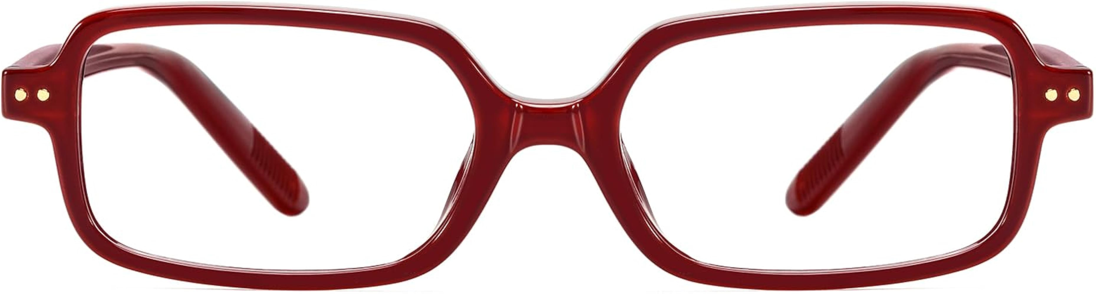 TIJN Magnus Blue Light Blocking Glasses for Women Men,Square Cat Eye Frame Bluelight Glasses for ... | Amazon (US)