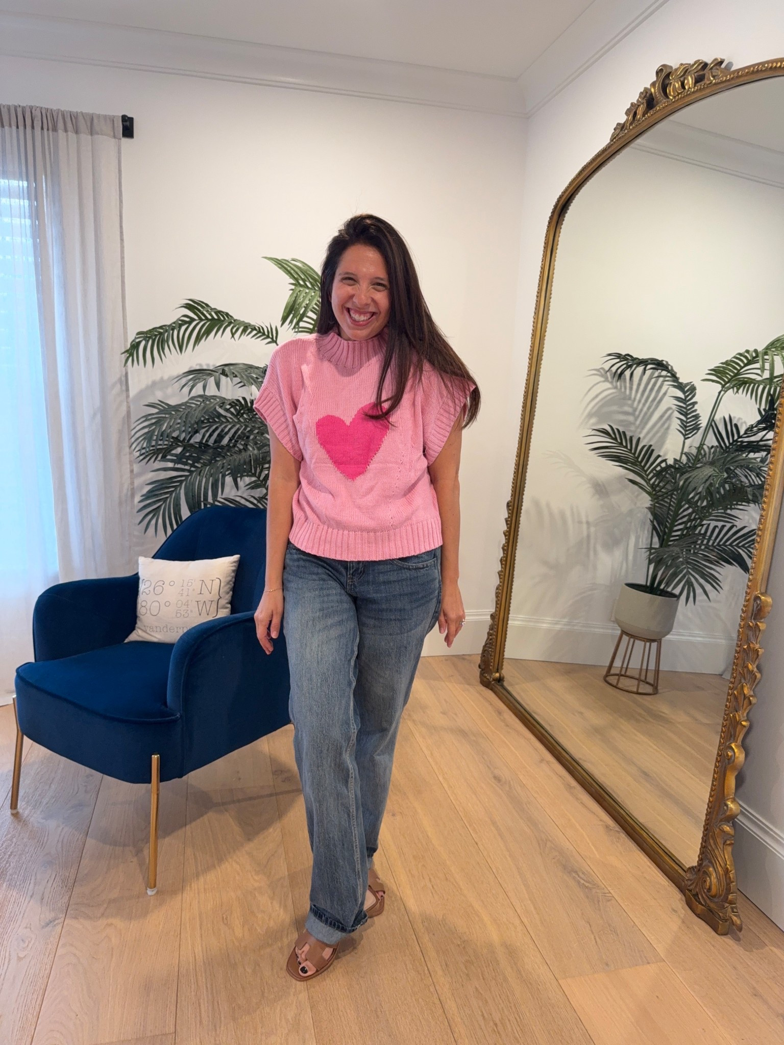 Heart sweater! #momootd #valentinesdaysweater #momapproved 

#LTKValentine #LTKmomlife #LTKootd