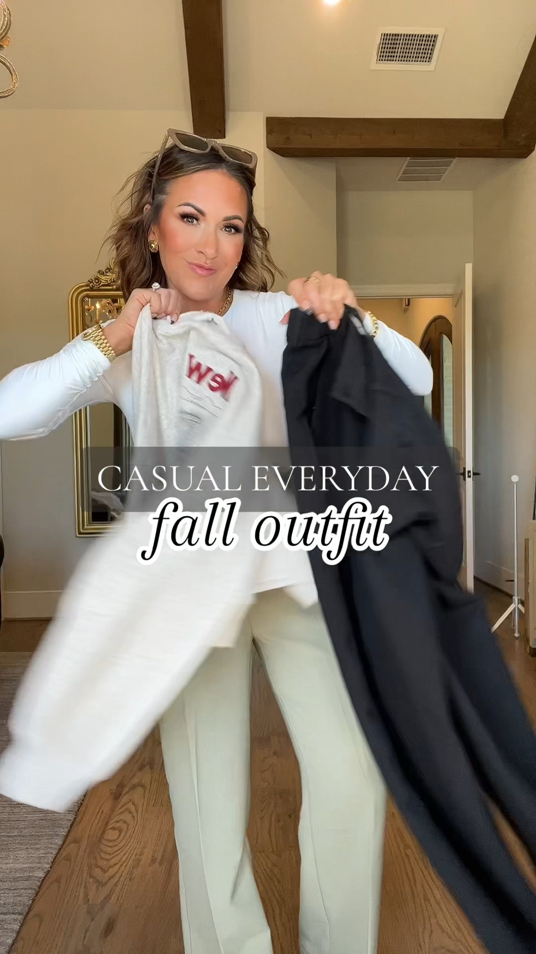 Easy everyday casually outfit! styling the sloan pant from @abercrombie 

sweater - small
pants - 25 curve love 
shoes - 8.5 

#styleinspo #stylingtrousers #casualoutfits #casualstyle #abercrombiestyle 

#LTKstyletip #LTKfindsunder100 #LTKover40