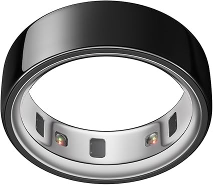 Oura Ring 4 - Black - Size 7 - Smart Ring, Sleep, Activity, Women’s Health, AI Advisor, Up to 8... | Amazon (US)