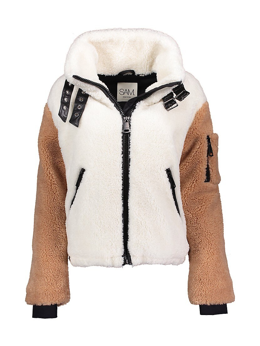 Denver Two-Tone Sherpa Jacket | Saks Fifth Avenue