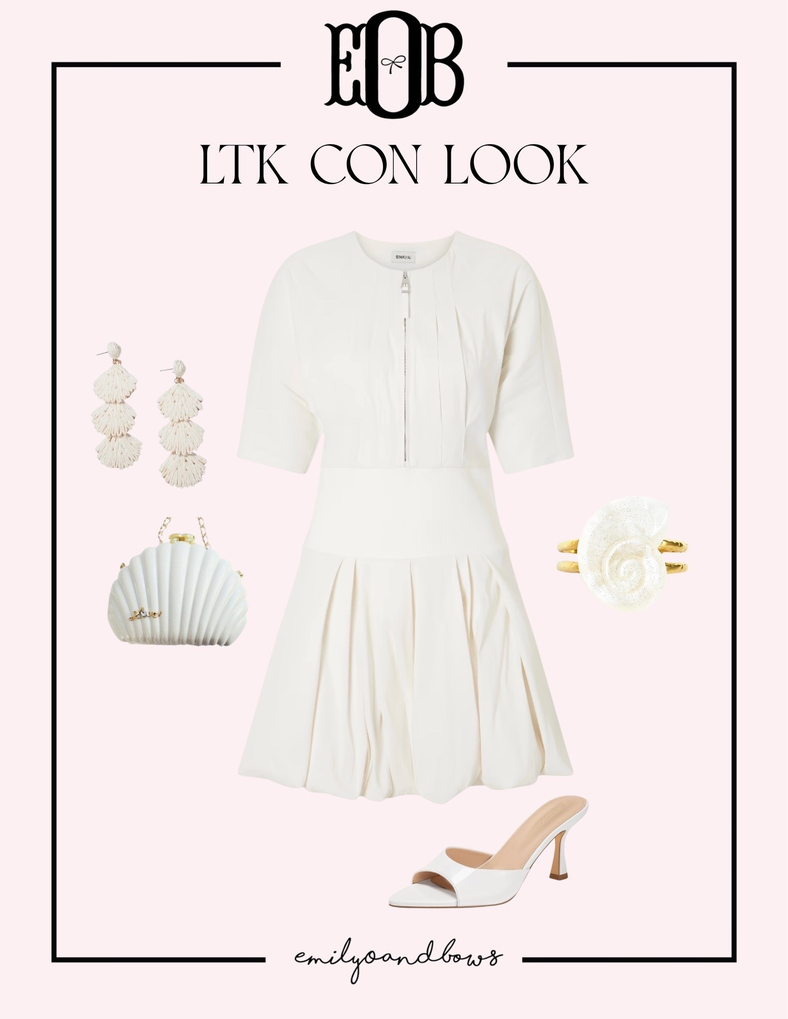 #LTKCon Night two look! The theme was Coastal and Collected! 🐚