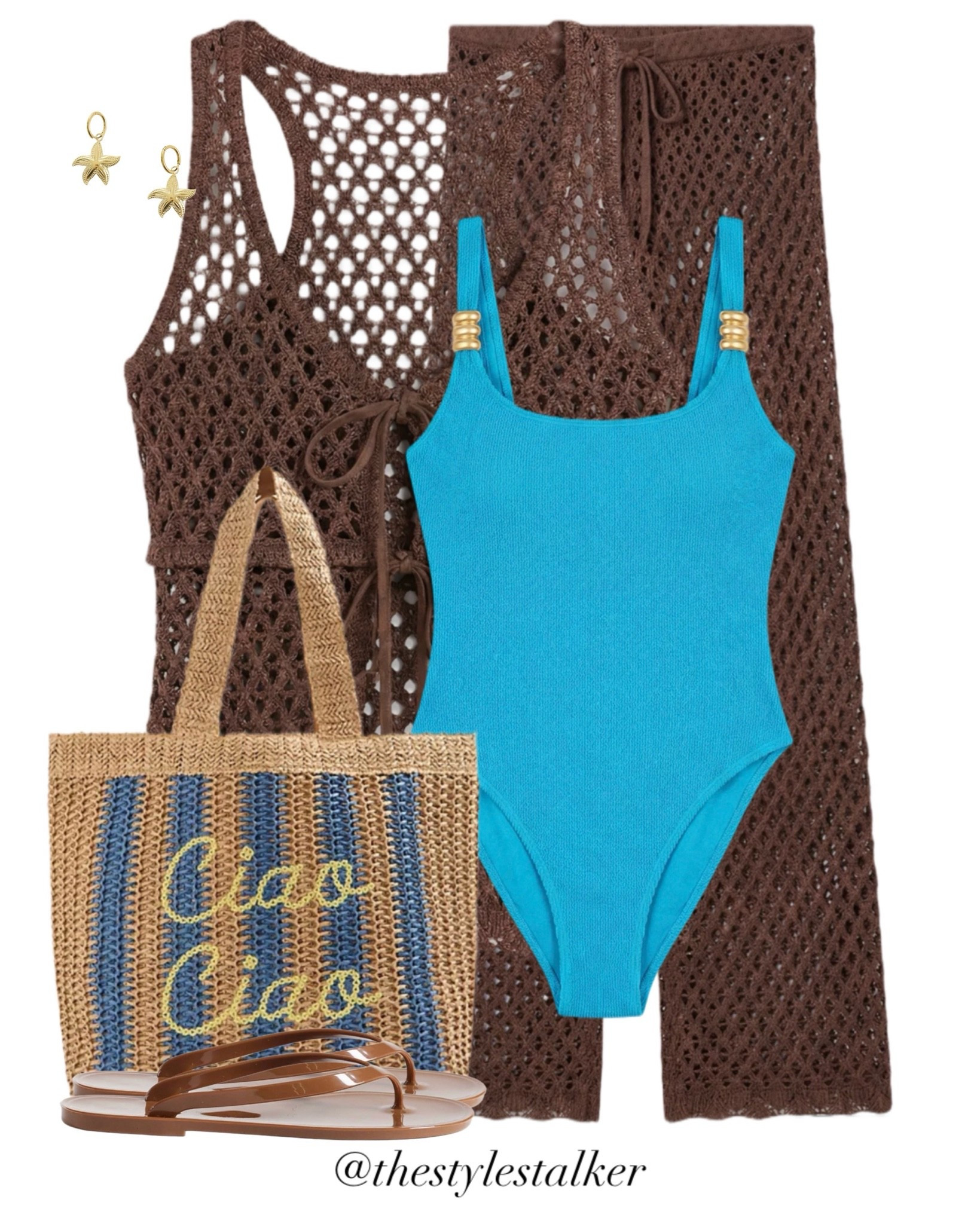 Blue, Brown & Beach 🤎 🐬 🌴

#LTKuk #LTKsummer #LTKeurope