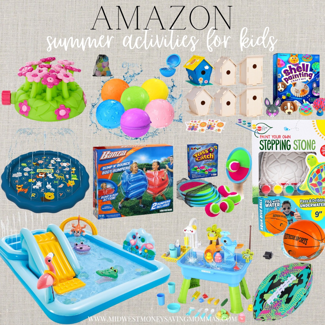 Summer activities for kids 

Amazon finds summer toys summer games outdoor toys mom life

#LTKmomlife #LTKSeasonal #LTKKids