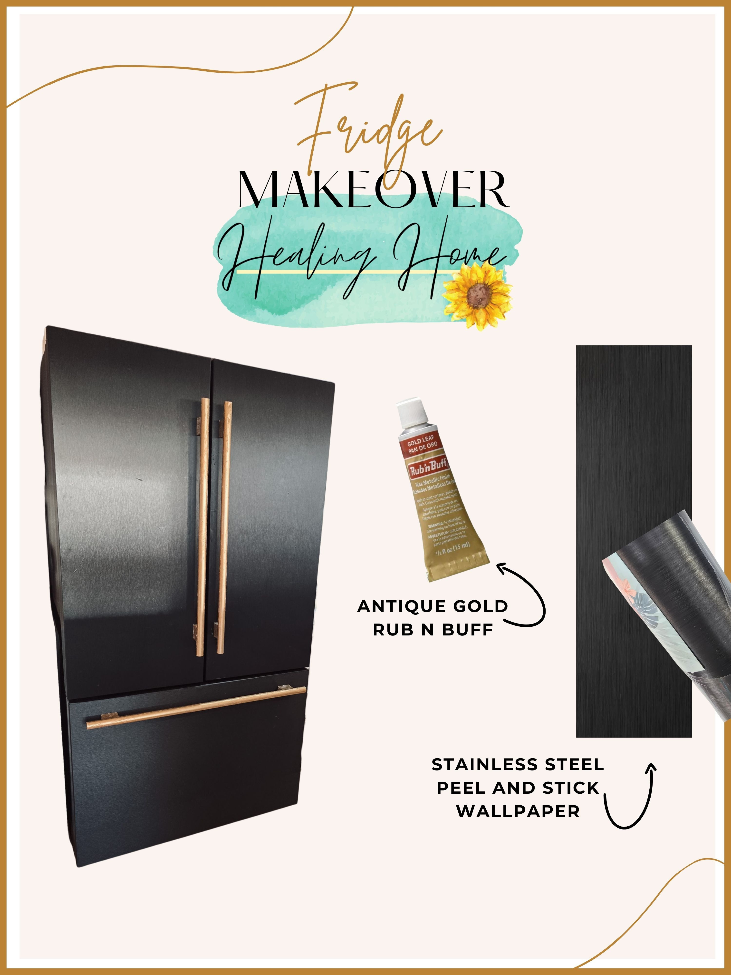 Want to makeover your refrigerator without painting the main surface? I've got just the solution for you!

#LTKFamily #LTKHome #LTKParties