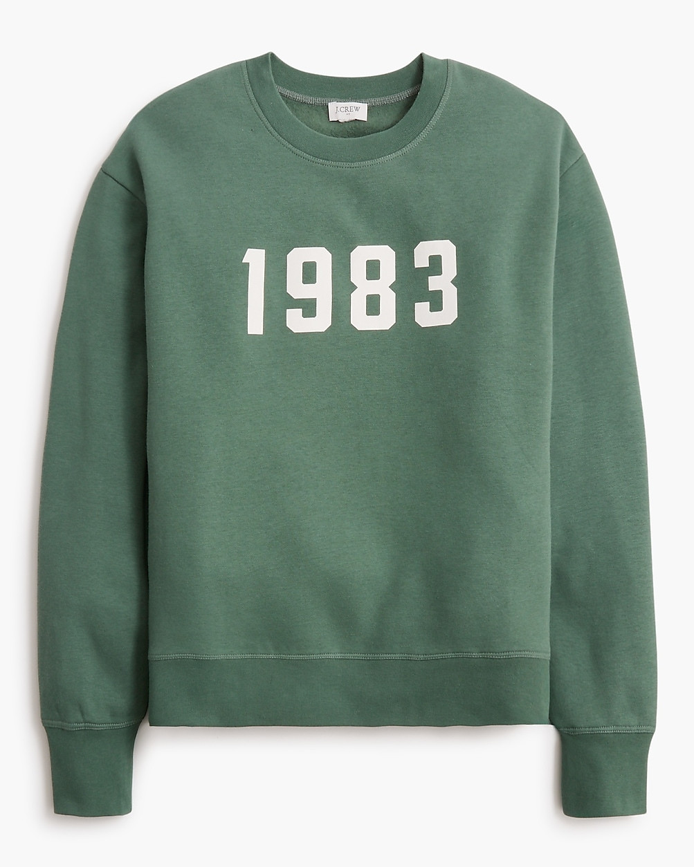 "1983" sweatshirt | J.Crew Factory