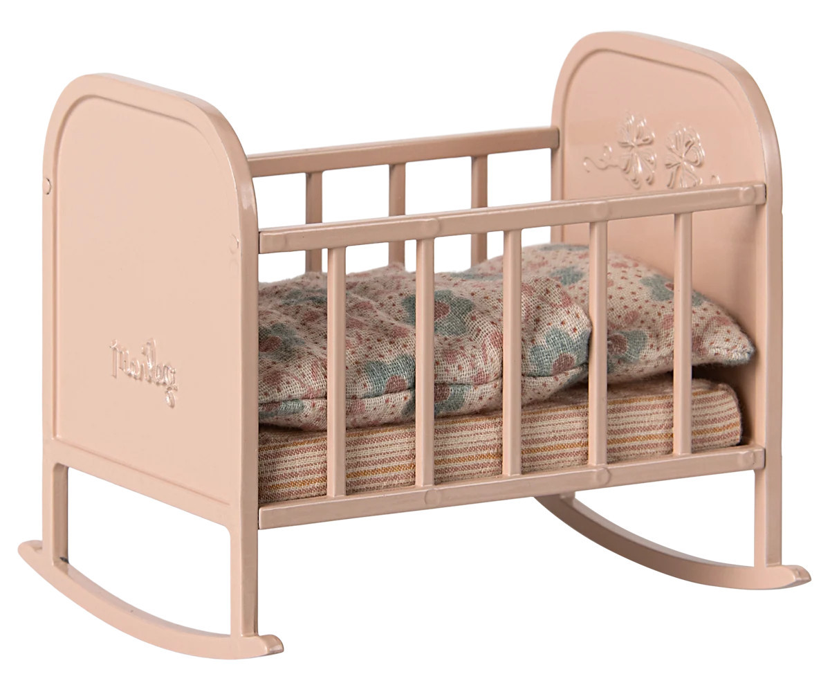 Maileg Cradle, My - Light Rose | Persnickety