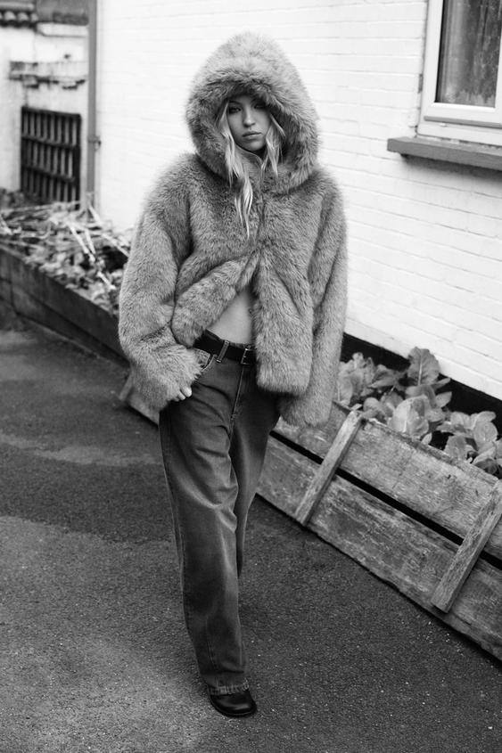 TRF MID WAIST BAGGY BALLOON JEANS | Zara US