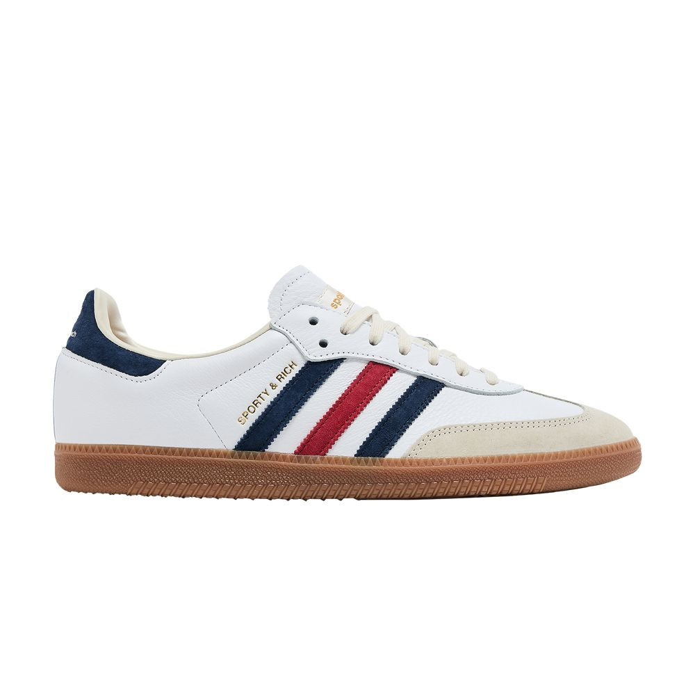 Sporty & Rich x adidas Samba OG 'USA' | White | Men's Size 9.5 | GOAT