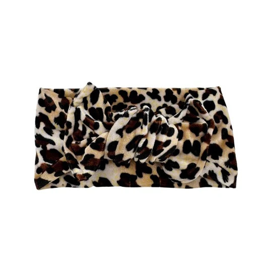 Chunky Knot Velvet Headbands | Little Lopers