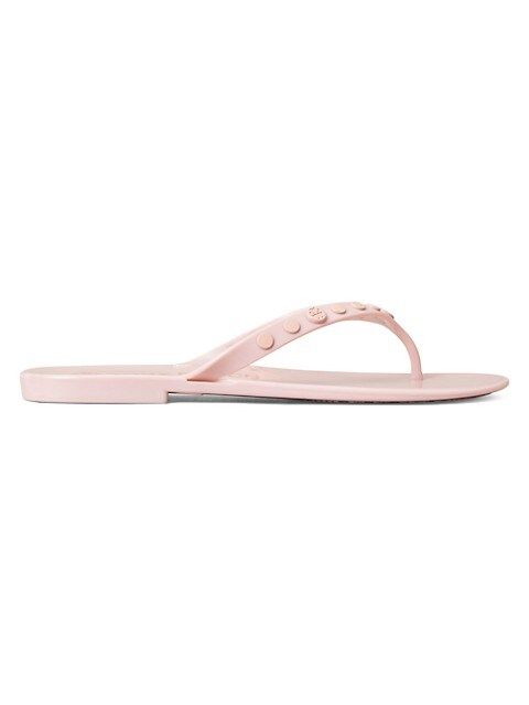 Studded Jelly Thong Sandals | Saks Fifth Avenue