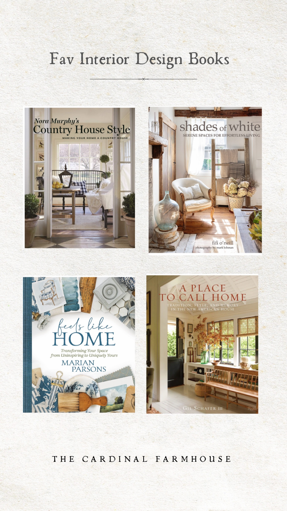 Best interior design books for French country, early American, minimal farmhouse style. Full of inspiration and perfect for slow weekend reading/browsing! 

#LTKunder100 #LTKGiftGuide #LTKhome