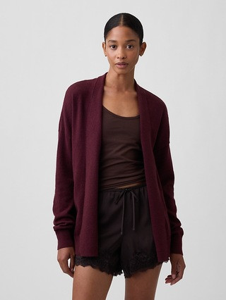 CashSoft Relaxed Open-Front Cardigan | Gap Factory
