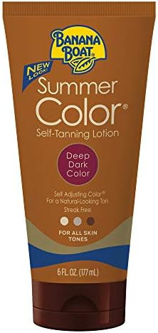 Summer Color Self-Tanning Lotion, Deep Dark Color for All Skin Tones, 6 oz | Amazon (US)