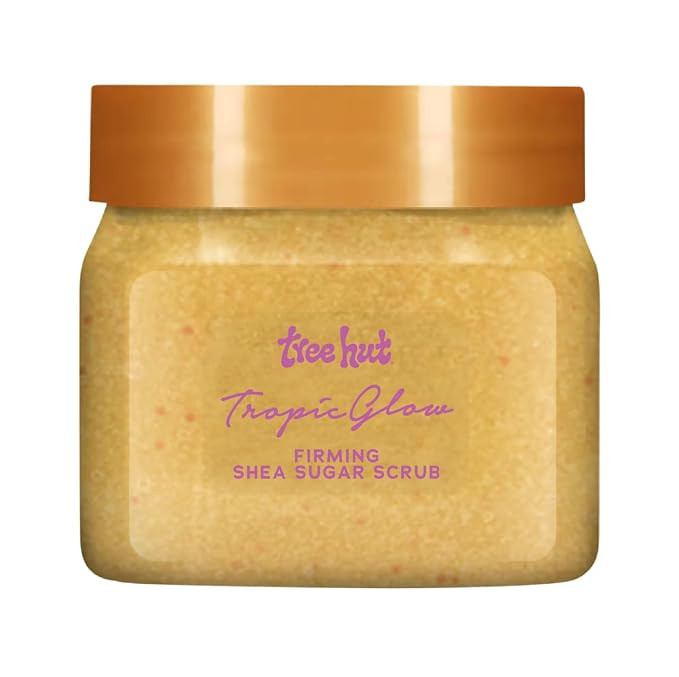 Tree Hut Mini Tropic Glow Body Scrub, Exfoliating & Hydrating Sugar Scrub with Shea Butter, Smoot... | Amazon (US)