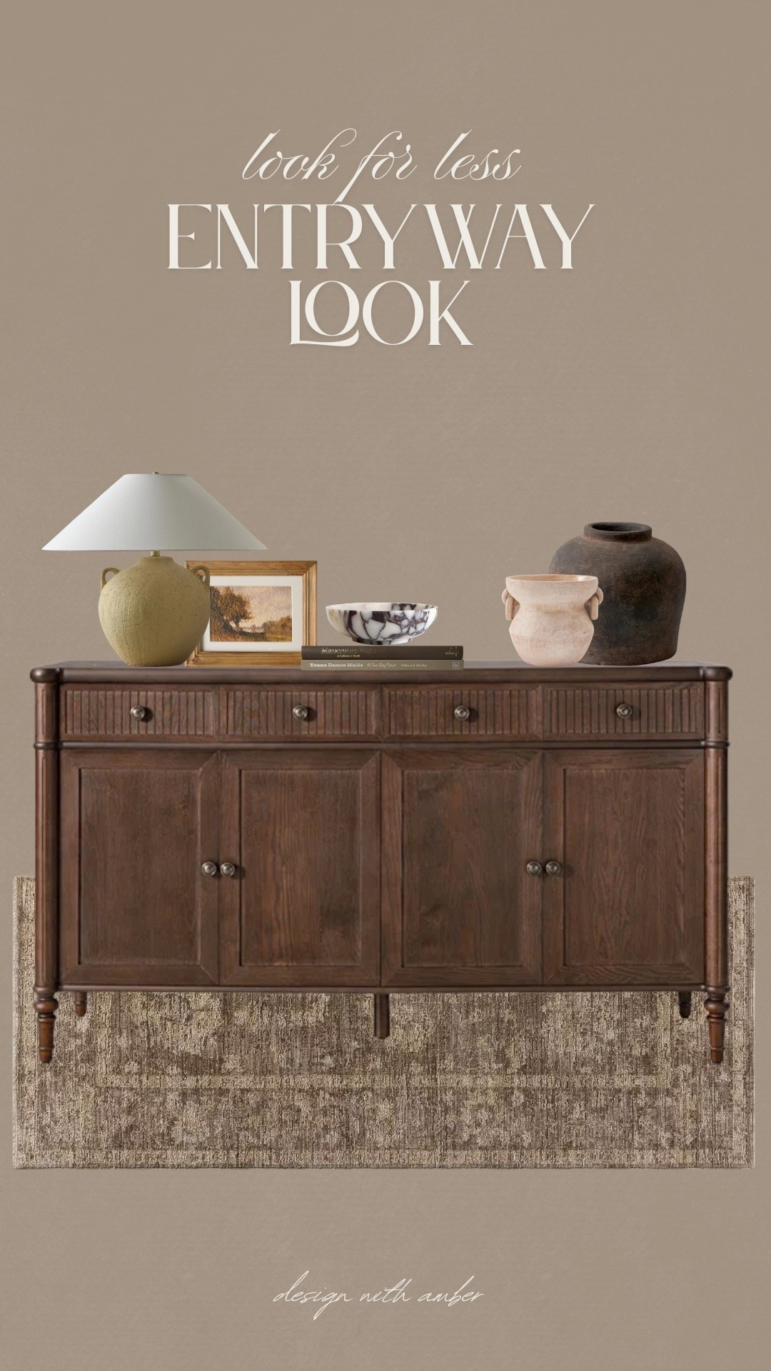 Look-For-Less Entryway Look 🤎

#LTKU #LTKHome #LTKSeasonal