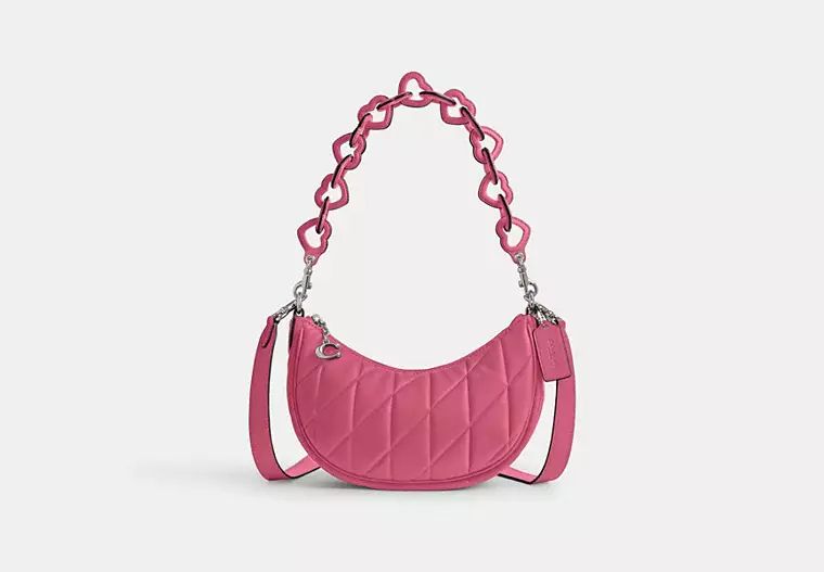 Mira Shoulder Bag With Pillow Quilting And Heart Strap | Coach (US)