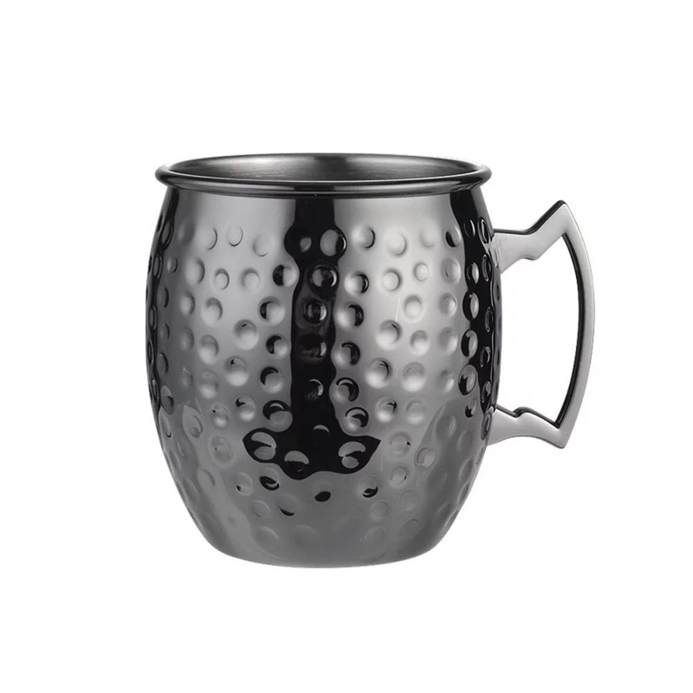 Drinking Barware Beer Wine Bar Tool Stainless Steel Coffee Cup Moscow Mule Cup 530ml/18oz Moscow ... | Walmart (US)