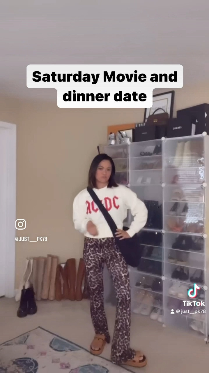 Elevated casual outfit for Saturday movie and dinner date.

#LTKover40