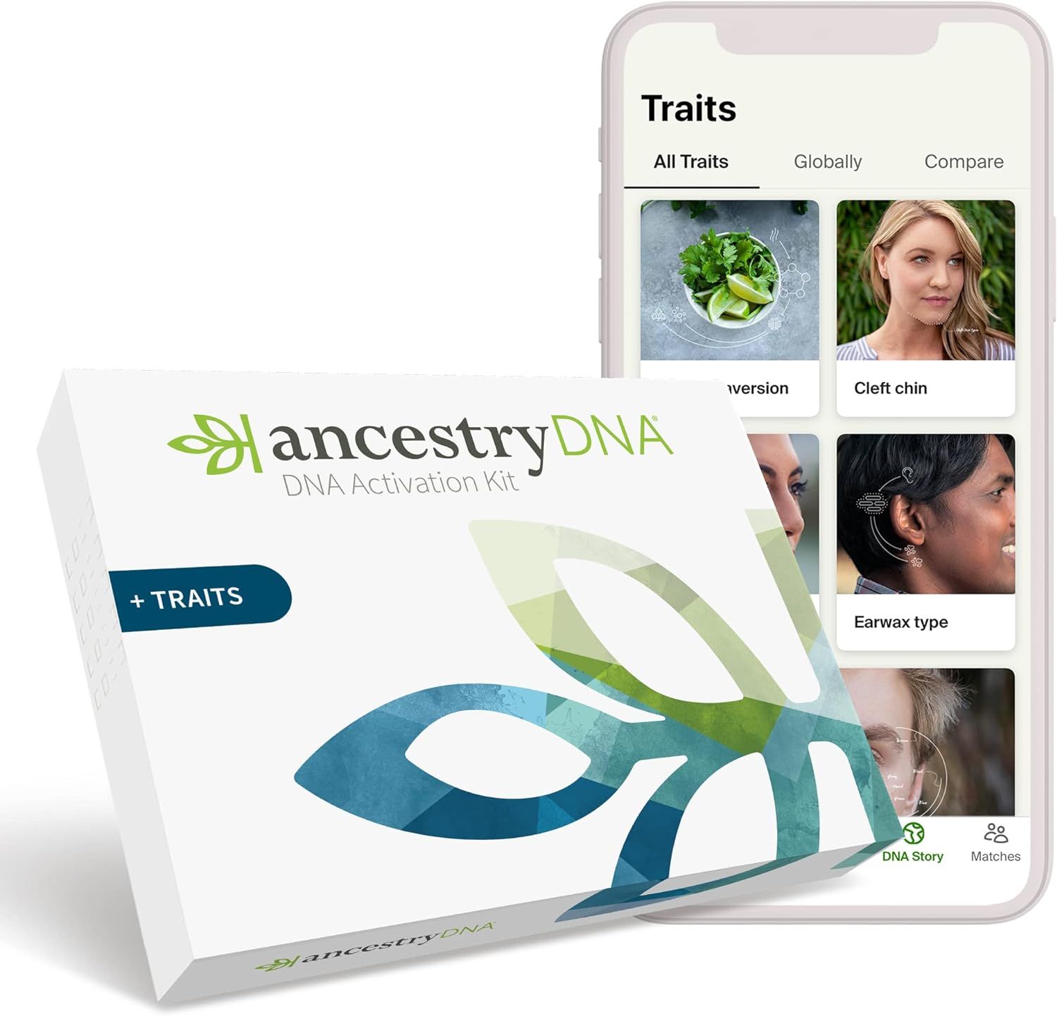 AncestryDNA + Traits: Genetic Ethnicity + Traits Test, AncestryDNA Testing Kit with 35+ Traits, D... | Amazon (US)