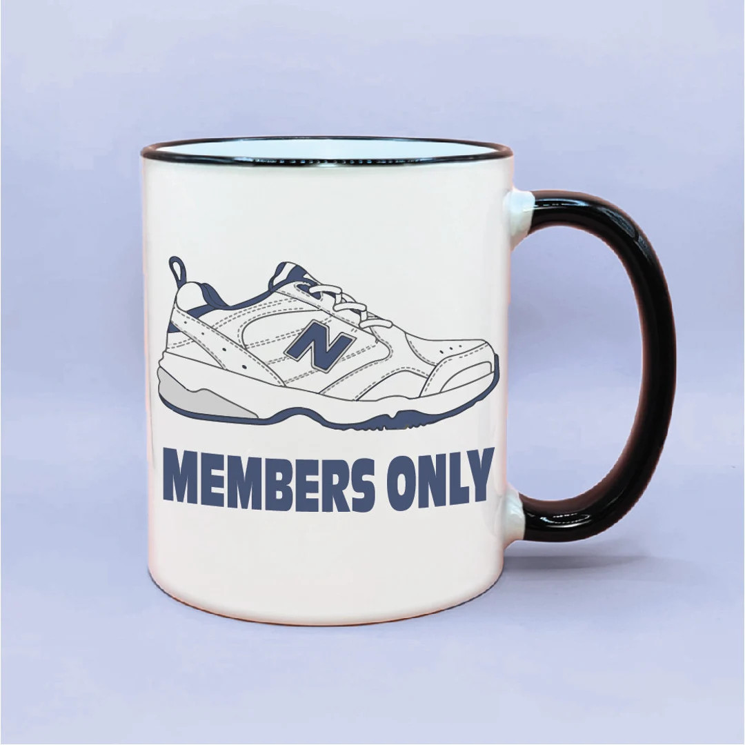 New Balance Members Only Coffee Mug, Funny Dad Coffee Mugs, Funny Dad Gift Idea, Father's Day Christ | Etsy (US)