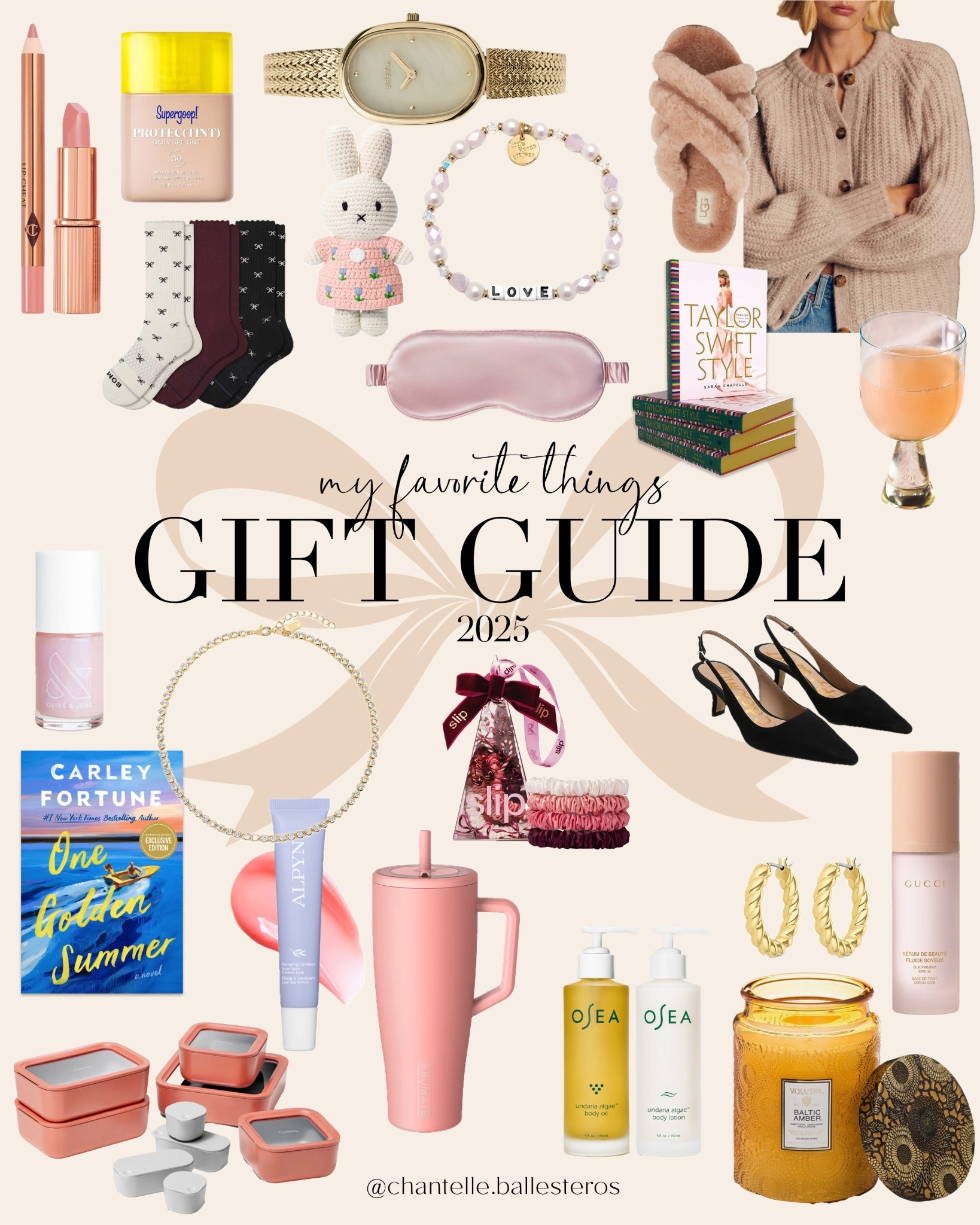 This was my most requested gift guide of the season — and for good reason! I rounded up all of my absolute must-have favorites from 2025, many of which I’ve used and loved for years. From the coziest cardigan and my signature scented candle to the book I couldn’t put down and my go-to beauty staples… these are gifts I’d personally be thrilled to unwrap!

🎁 Perfect for:
💌 Your best friend or sister
💍 Your wife or girlfriend
🎀 Or just a little “to me, from me” holiday treat

✨ Featuring my tried & true favorites:
🕯️ Signature scented candle
🧥 Cozy cardigan I wear on repeat
📚 My favorite book of 2025
💄 Beauty + skincare essentials I always repurchase

Tap to shop everything I’m loving this year — thoughtful, chic, and guaranteed to spark joy ✨ 

#LTKGiftGuide #LTKBeauty #LTKHoliday