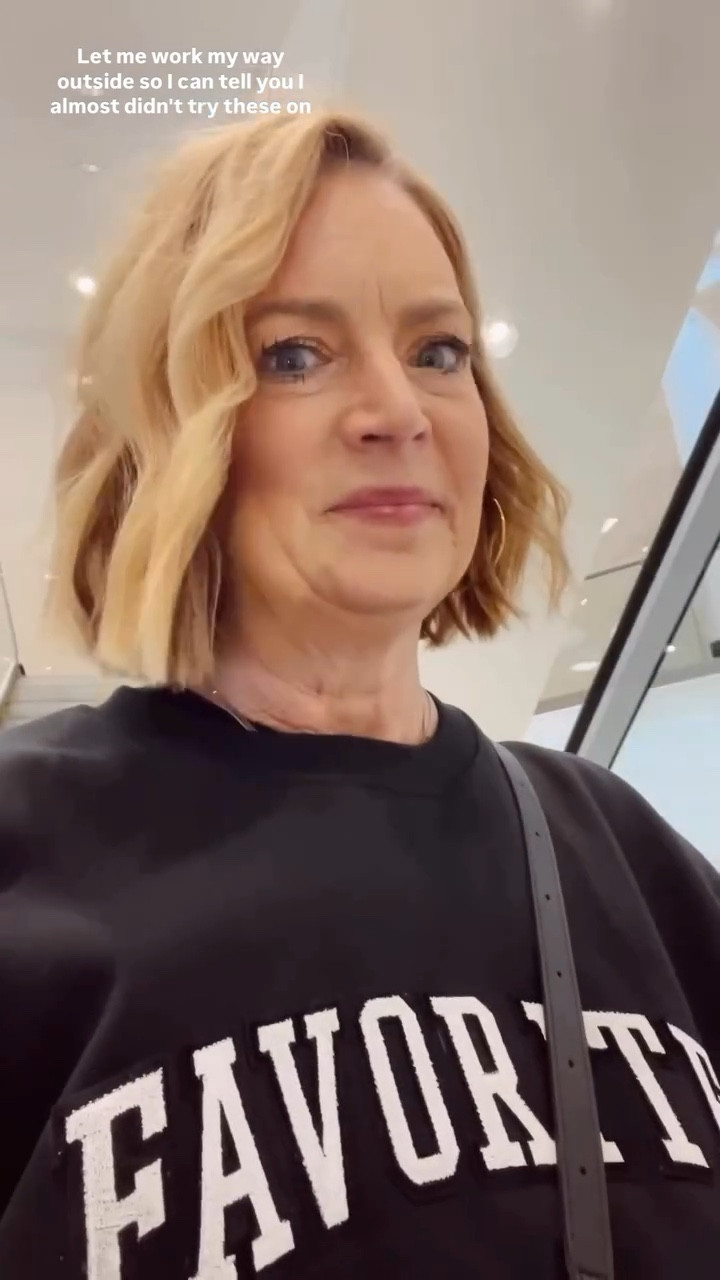 I have BIG NEWS for my over 50 premium denim 
L❤️V E R S!

The Mother Kick It Ankle in Birds Gone Wild is that perfect straight leg that feels grown-up, updated, and quietly cool.

This wash? Light, fresh, softly whiskered — absolute spring perfection.

Fit details:
• True to size (I’m 5’6”)
• Hits right at my ankle
• Limited stretch — more structured, premium feel
• Holds its shape beautifully

They are not super stretchy, but that’s why they look so elevated. This is that quiet luxury denim that makes even a simple tee look intentional.

The longer I wore them, the more I loved them. They feel like the kind of jeans you build outfits around.

Modern midlife cool.
Elevated everyday.
Denim as the foundation.

If you’re over 50 and want jeans that feel refined but still current — these are it.

🩵Follow @shoppixieco then
🩵Comment PIXIE and I’ll send you all the details 🤍

#modernmidlifecool #over50style #premiumdenim #elevatedeveryday #quietluxurylook