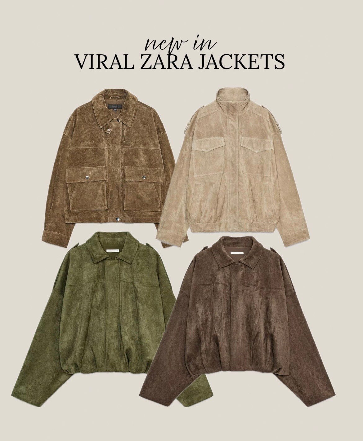 Viral Suede Zara Jacket🤎🍂 

#LTKuk #LTKstyletip #LTKautumn